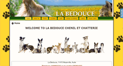 Desktop Screenshot of chenil-labedouce.com